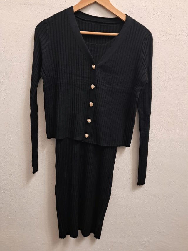 ABITO LOVE A COSTE CON CARDIGAN