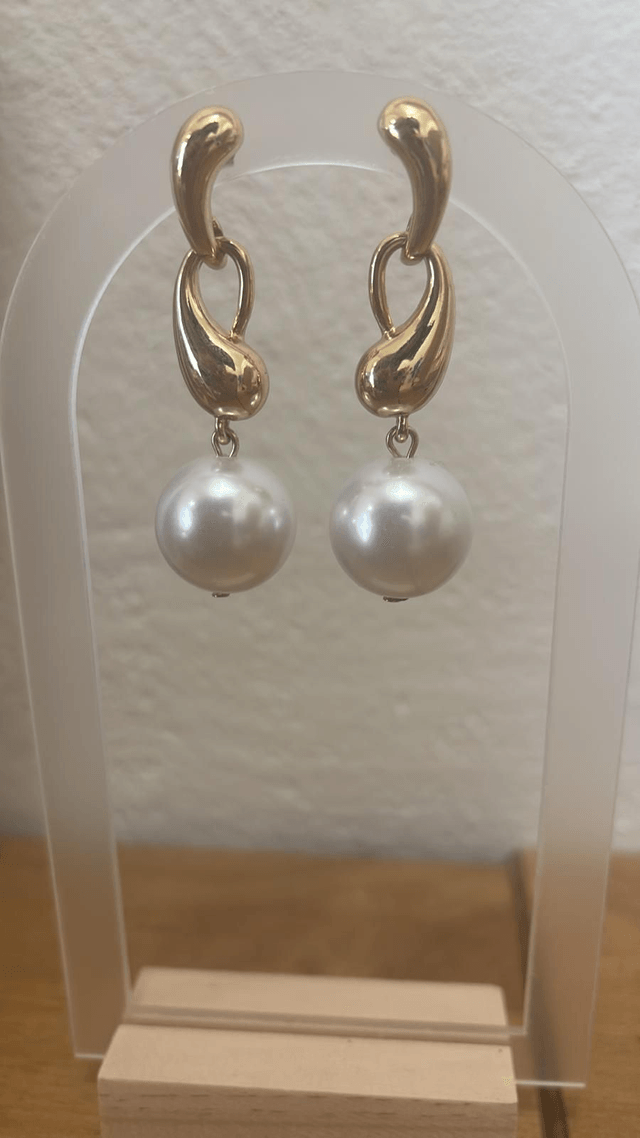 ORECCHINI GOLD PERLA
