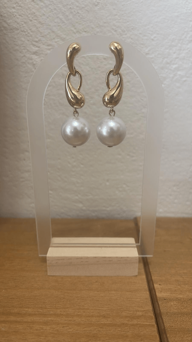 ORECCHINI GOLD PERLA