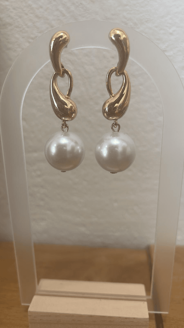 ORECCHINI GOLD PERLA