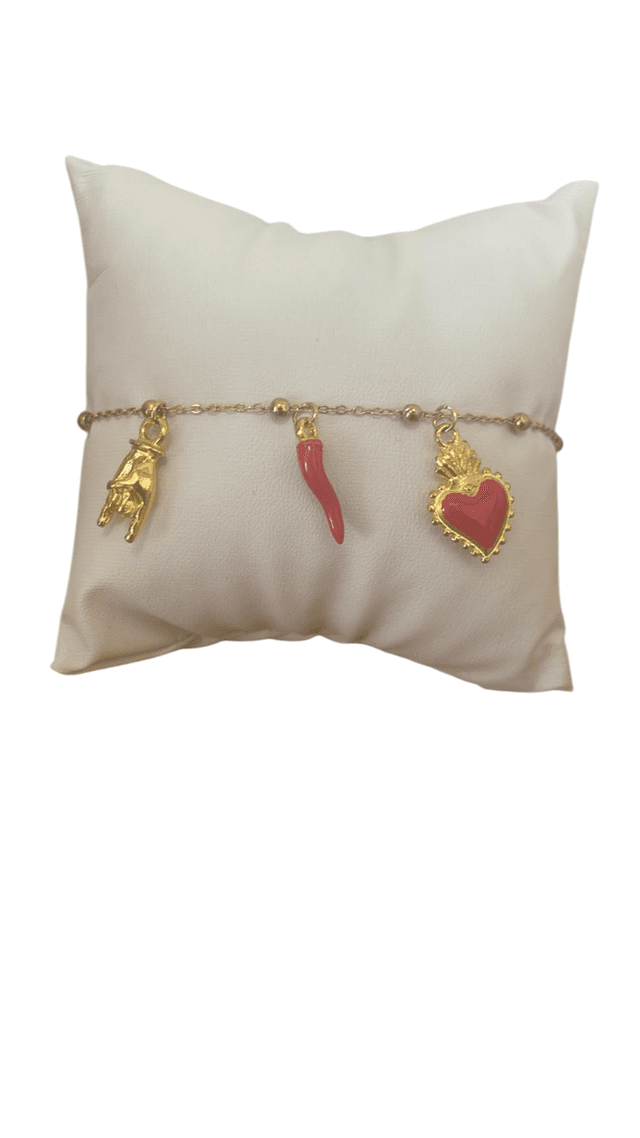 BRACCIALE CORNO CUORE